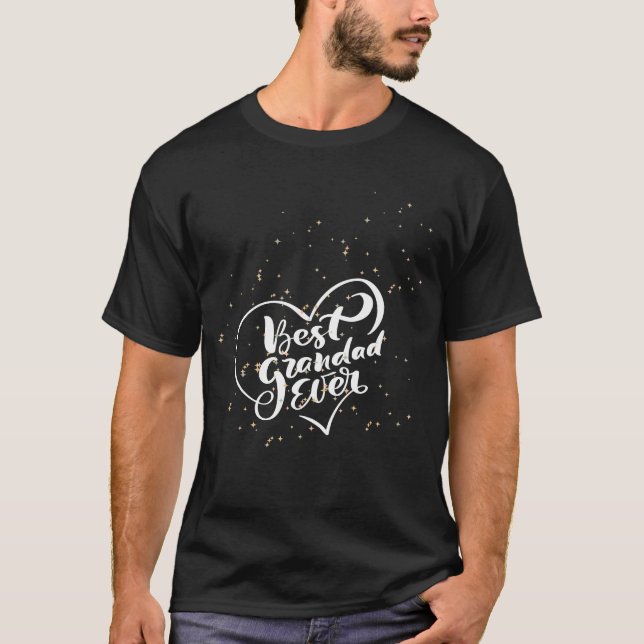 Best Grandad Ever T-Shirt (Front)