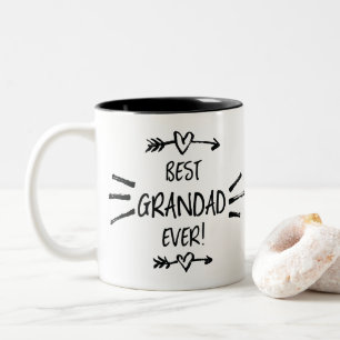 Best Grandad Ever Two-Tone Coffee Mug