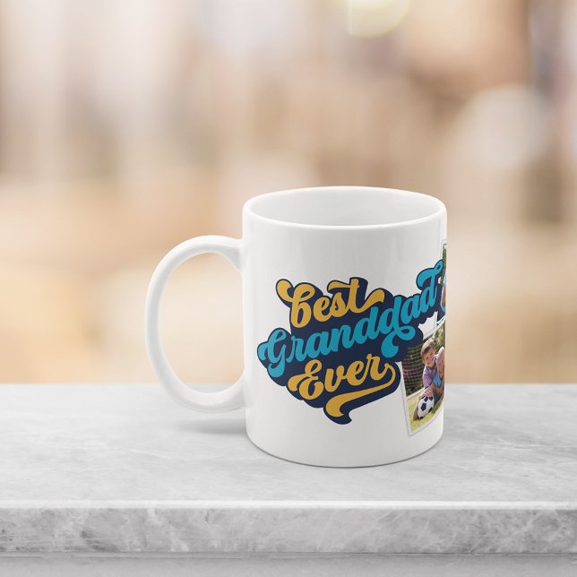 Best Granddad Ever | Grandfather Photo Coffee Mug (Creator Uploaded)
