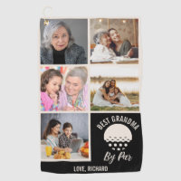 Best Grandma By Par Custom 5 Photo Collage