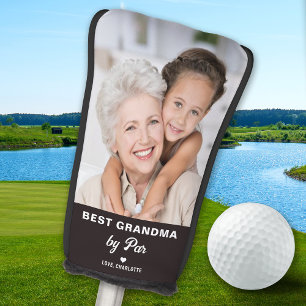 Best GRANDMA By PAR Custom Picture - Mother's Day Golf Head Cover