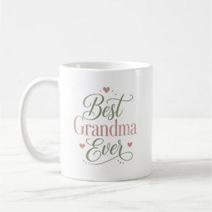 Best Grandma Ever Elegant Gift Coffee Mug