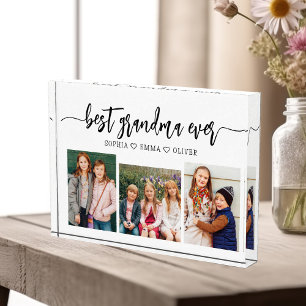 Best Grandma Ever - Grandchildren Photo Collage