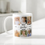 Best Grandma Ever - Grandchildren Photo Collage Coffee Mug<br><div class="desc">Celebrate the "Best Grandma Ever" with this personalized Grandchildren Photo Collage Coffee Mug. This thoughtful gift features a lovingly arranged collage of cherished photos capturing special moments, complemented by a heartfelt message. Crafted from high-quality ceramic, it is both microwave and dishwasher safe, ensuring convenience and durability. This meaningful keepsake is...</div>