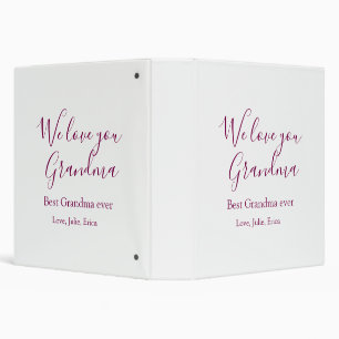 best grandma ever grandparents photo gifts classic binder