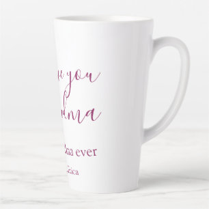 best grandma ever grandparents photo gifts classic latte mug
