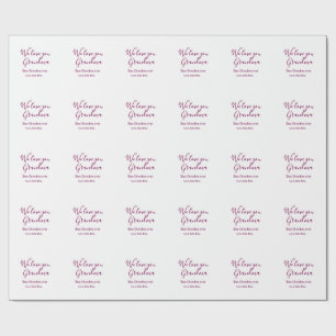 best grandma ever grandparents photo gifts classic wrapping paper