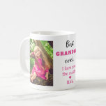Best Grandma Ever Love You Most Grandkid 2 Photo  Coffee Mug<br><div class="desc">Express how much you love your grandma with affection. A photo mug with grandmother and grandkid pictures will fill her heart with happiness.</div>