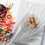 Best Grandma Ever Modern Classic Photo Kitchen Towel<br><div class="desc">This simple and classic design is composed of serif typography and add a custom photo. "Best Grandma Ever" circles the photo of your grandma,  gramma,  grandmother,  granny,  mee-maw,  lola etc</div>