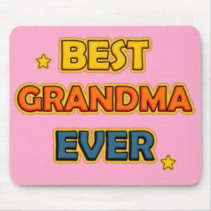 Best Grandma Ever Mouse Pad