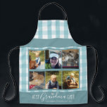 Best Grandma Ever Multiple Photo Template Apron<br><div class="desc">Fun grand kids photo template personalized apron. Best Grandma Ever. Just upload your own photos and add your own special custom text to the bottom.</div>