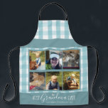 Best Grandma Ever Multiple Photo Template Apron<br><div class="desc">Fun grand kids photo template personalized apron. Best Grandma Ever. Just upload your own photos and add your own special custom text to the bottom.</div>