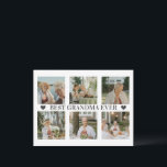 Best Grandma Ever Photo Collage – Gift with Hearts Holiday Postcard<br><div class="desc">Send love across the miles with this personalized holiday postcard designed especially for a wonderful grandmother. Featuring a custom photo collage and the heartfelt message “Best Grandma Ever” placed at the center with two sweet heart accents, this postcard turns holiday greetings into a keepsake. Perfect for Christmas, holidays, Grandparents’ Day,...</div>