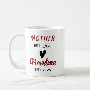 Best Grandma Ever Photo Collage   Grandparents Coffee Mug