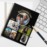 Best Grandma Ever! Photo Collage Planner<br><div class="desc">Stylish Best Grandma Ever Planner. Show Grandma (or someone else--the text can be edited for any person) how much you care. Personalized notebook with six-photo collage and a list of the children's names. Add the year and your loved one will have a great planner for their desk at work or...</div>
