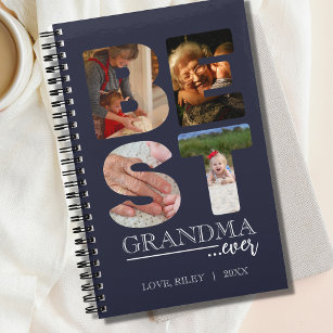 Best Grandma Ever Photo Gift Notebook