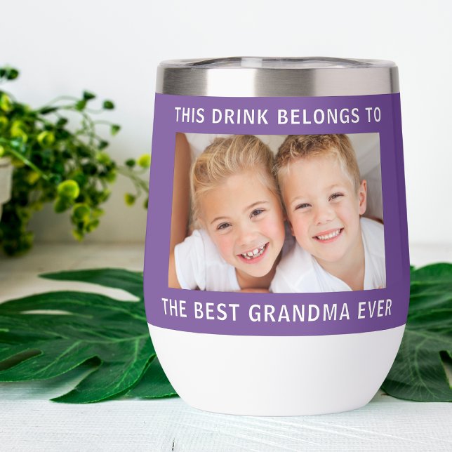 Best Grandma Ever Photo Purple (Creator Uploaded)