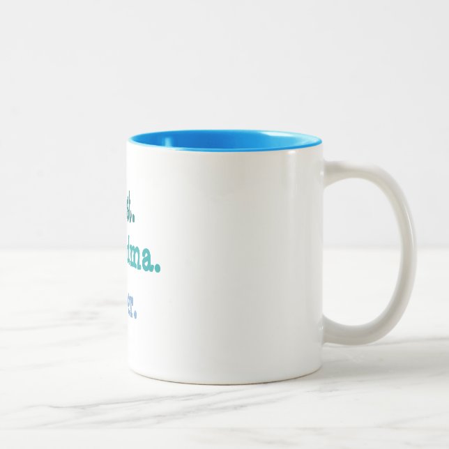 Best Grandma Ever Two-Tone Coffee Mug (Right)