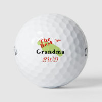 Best Grandma Message Monogram Putting Green