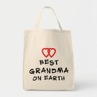 Best Grandma On Earth Tote Bag