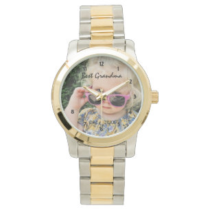 Best Grandma Personalized Photo Watch