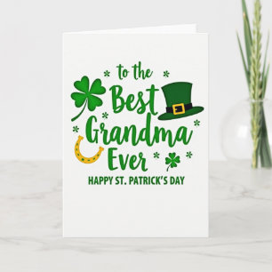 Best Grandma St Patricks Day Card