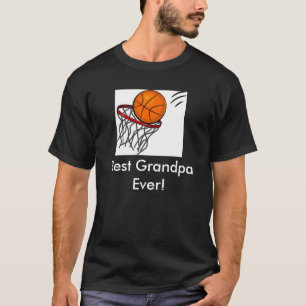 Best Grandpa- Basketball T-Shirt