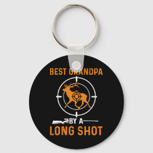 Best Grandpa By A Long Shot Deer Hunting For Hunte Keychain