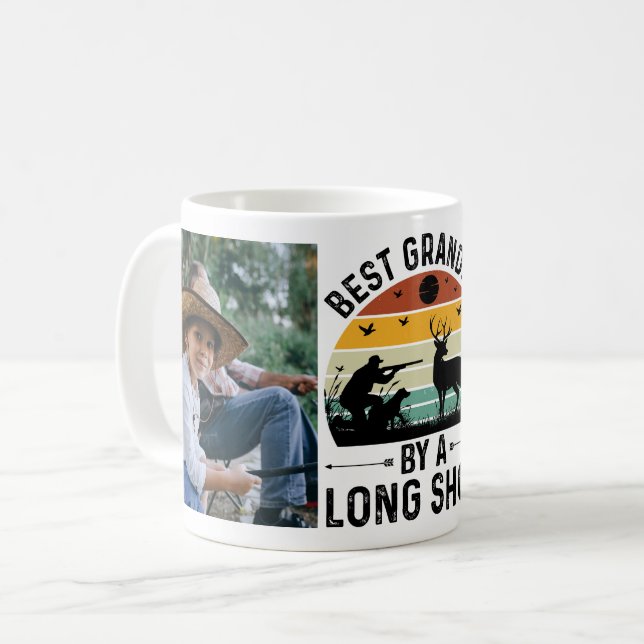 Best Grandpa By a Long Shot Photo Mug (Front Left)