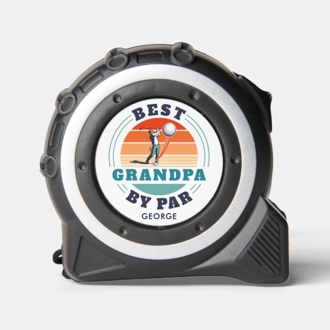 Best Grandpa by Par Cool Golf Lover Personalized 1 (Front)