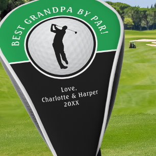 Best Grandpa By Par Custom Golf Head Cover