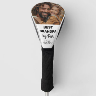 Best Grandpa By Par Custom Photo Father’s Day Golf Head Cover