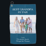 Best Grandpa By Par Personalized Photo Golf Towel<br><div class="desc">Celebrate grandpa with this personalized photo golf towel.  This golf towel will make the perfect gift for Fathers Day,  Christmas or grandpa's birthday.  All text can be customized and add your own personal photo to create a truly unique gift for grandpa.</div>