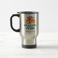 Best Grandpa By Par Retro Personalized Golf Lover