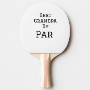 Best Grandpa by par simple father's grandfather gi Ping Pong Paddle