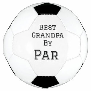 Best Grandpa by par simple father's grandfather gi Soccer Ball