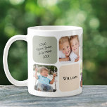 Best Grandpa Ever 5 Photos Coffee Mug<br><div class="desc">Celebrate the best grandfather ever with this custom green and brown mug featuring  5 photos of his grandchildren and family,  "Best Grandpa Ever, " and "I Love You" or "We Love You." Personalize whether he is called Poppop,  Papa,  Abuelo,  etc..</div>