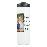 Best Grandpa ever add photo name classic elegant