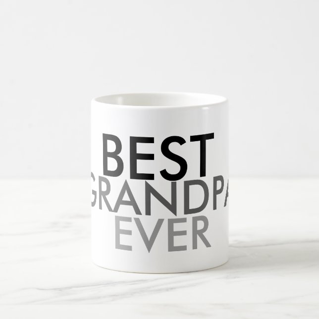 Best Grandpa Ever Coffee Mug (Center)