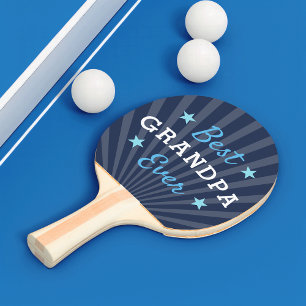 Best Grandpa Ever   Cool Grandfather Father's Day Ping Pong Paddle
