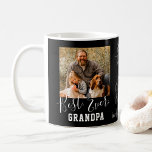 BEST GRANDPA EVER Custom Photo Father's Day Coffee Mug<br><div class="desc">BEST GRANDPA EVER Custom Photo Father's Day Coffee Mug . Give 'Wow' surprise to your Dad or Grandpa! Celebrate 'Happy Father's Day' with this lovely gift, perfect for your awesome Dad or Grandpa that will bring a big smile to their face. Photo and the texts are pre-arranged for you to...</div>