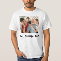 Best Grandpa Ever Custom Photo