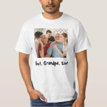 Best Grandpa Ever Custom Photo 