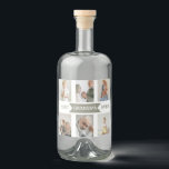 Best Grandpa Ever | Custom Photos Liquor Label<br><div class="desc">"Celebrate the world’s greatest grandpa with a personalized liquor label that’s as unforgettable as he is. Our custom photo liquor label lets you showcase your favourite memories together—whether it’s fishing trips, backyard BBQs, or grandpa’s iconic smile—with space for one or more personal photos and a special message. Perfect for Father’s...</div>