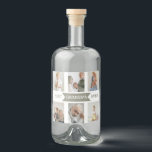 Best Grandpa Ever | Custom Photos Liquor Label<br><div class="desc">"Celebrate the world’s greatest grandpa with a personalized liquor label that’s as unforgettable as he is. Our custom photo liquor label lets you showcase your favourite memories together—whether it’s fishing trips, backyard BBQs, or grandpa’s iconic smile—with space for one or more personal photos and a special message. Perfect for Father’s...</div>