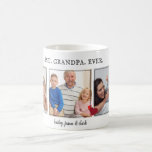 Best Grandpa Ever Dad Birthday Gift Custom Photo C Coffee Mug<br><div class="desc">Best Grandpa Ever | Father's Day Birthday Gifts For Dad Grandfather Family | Personalized Custom Photo Collage Coffee Mug</div>