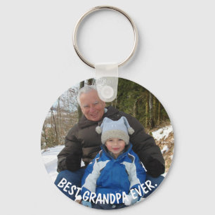 Best Grandpa Ever, Fathers Day Gift For Grandpa, Keychain