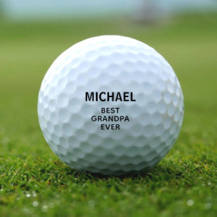 Best Grandpa Ever Golf Balls