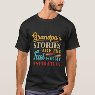 Best Grandpa Ever Grandfather Gramps Grandparents T-Shirt
