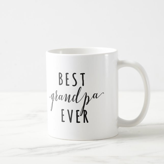 Best Grandpa Ever Mug, Coffee Mug (Right)